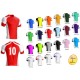 Aries Soccer Uniform Kit on Display