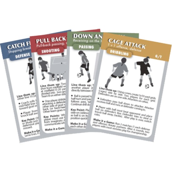 Coach Deck Flash Cards - Soccer