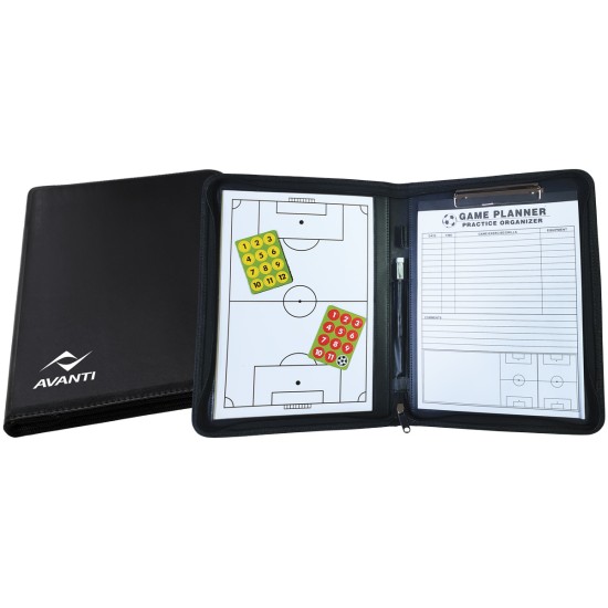 Zippered Soccer Coaching Planner