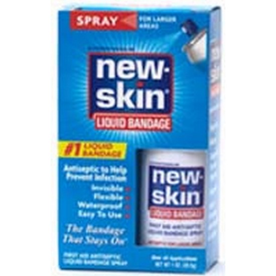 New-Skin Spray on Bandage