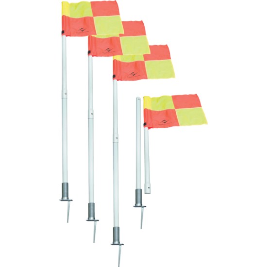 Premium Spring Corner Flags (Set of 4)