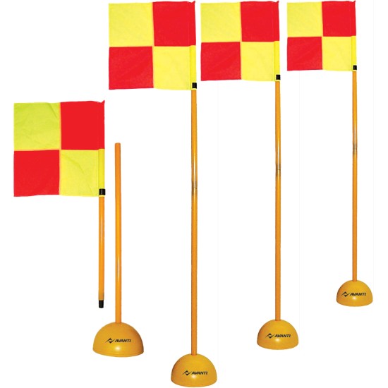 Dome Based Corner Flag (Set of 4)