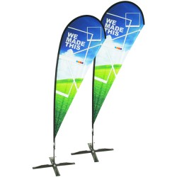 Tear Drop Style Flags (2) Tear Drop Style Flags (2)