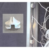 Low Profile Net Fastener (Pk of 25) Low Profile Net Fastener (Pk of 25)