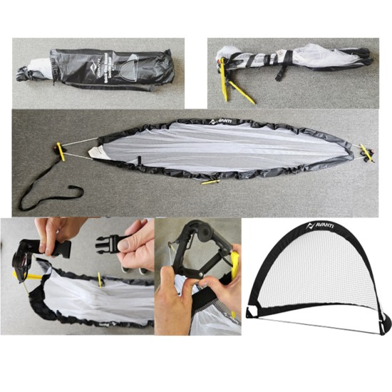 Fold-Up Soccer Goals for Soccer Training (6 Ft Pair) Fold-Up Soccer Goals 6 Ft Pair