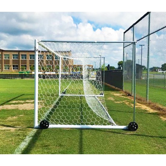 Professional Stadium Soccer Goal Setup 24x8 Pair