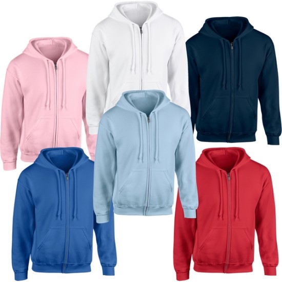 Full Zip Hooded Sweatshirt