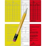 Write-On Warning Card Set Write-On Warning Card Set