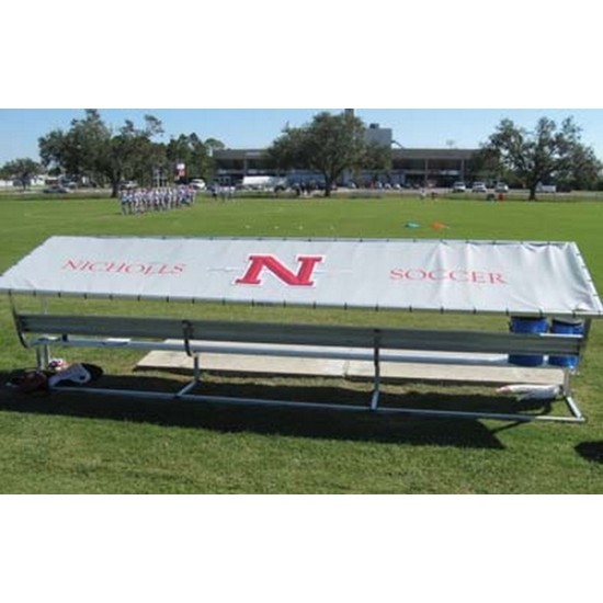 Aluminum Covered Team Bench