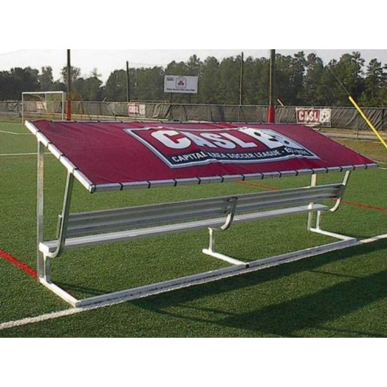 Aluminum Covered Team Bench