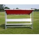 Aluminum Covered Team Bench