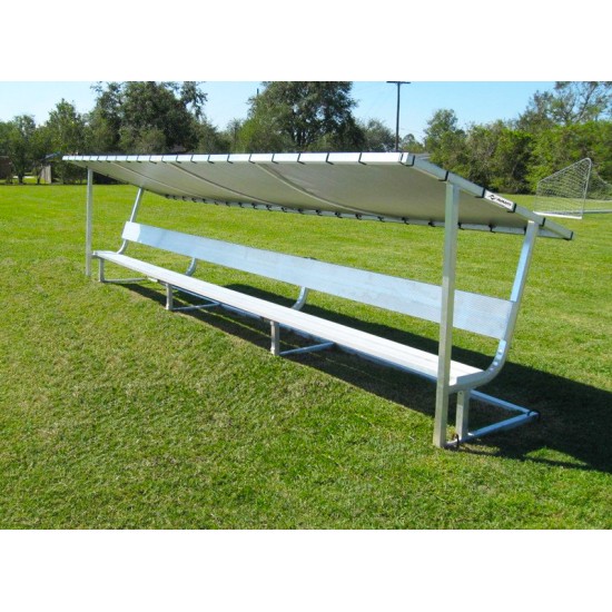 Aluminum Covered Team Bench