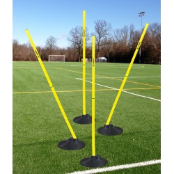 Indoor-Outdoor Slalom Poles (Set of 4) Indoor-Outdoor Slalom Poles (Set of 4)